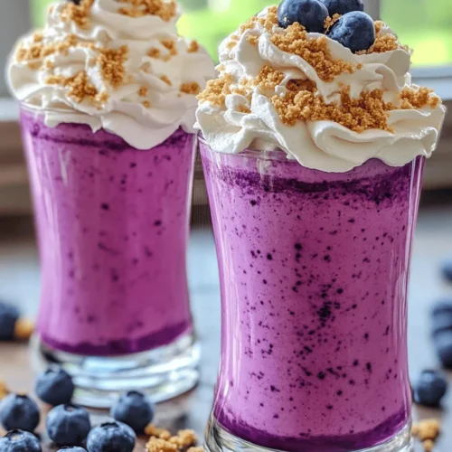 As the summer sun shines brightly and the warm days stretch into long evenings, there’s nothing quite as refreshing as a luscious milkshake to cool you down. Among the myriad of flavors that tantalize the taste buds, the Blueberry Bliss Cheesecake Milkshake stands out as a delightful treat that seamlessly combines the creamy decadence of cheesecake with the refreshing taste of blueberries. This indulgent beverage is not only a feast for the senses but also a perfect blend for both cheesecake lovers and milkshake enthusiasts alike.