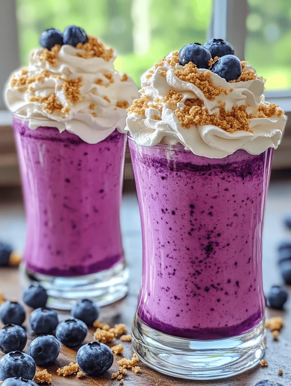 As the summer sun shines brightly and the warm days stretch into long evenings, there’s nothing quite as refreshing as a luscious milkshake to cool you down. Among the myriad of flavors that tantalize the taste buds, the Blueberry Bliss Cheesecake Milkshake stands out as a delightful treat that seamlessly combines the creamy decadence of cheesecake with the refreshing taste of blueberries. This indulgent beverage is not only a feast for the senses but also a perfect blend for both cheesecake lovers and milkshake enthusiasts alike.