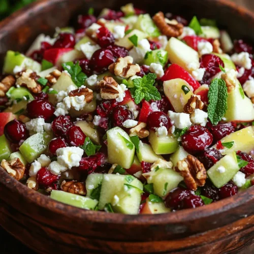 As we embrace the changing seasons, there’s nothing quite like a refreshing salad to brighten up our meals. The Tangy Cranberry Delight Salad is a perfect example of how vibrant colors, unique flavors, and health benefits can come together in one dish. This salad not only tantalizes your taste buds but also serves as a nutritious addition to your dining table, particularly during festive gatherings like Thanksgiving.