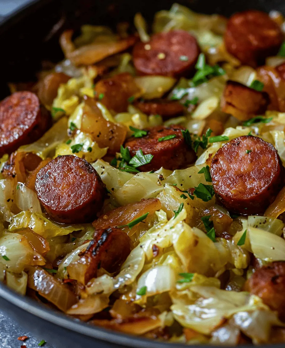 In the realm of comfort food, few dishes can match the hearty and satisfying experience of a Savory Kielbasa and Cabbage Skillet. This one-pan meal has gained popularity for its simplicity, flavor, and nutritional benefits, making it a staple in many households. Combining the rich, smoky notes of kielbasa with the mild, earthy taste of cabbage creates a delightful balance that is both filling and delicious.