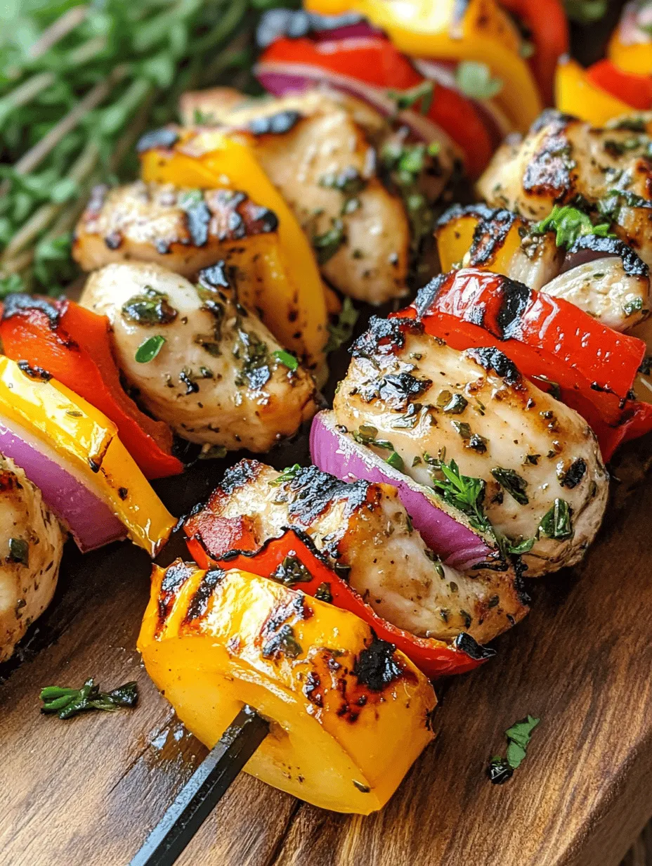 Grilled Lemon Herb Chicken Skewers are a culinary delight that perfectly embodies the essence of summer. With their vibrant flavors and simple preparation, these skewers are a must-try for anyone looking to elevate their grilling game. The bright notes of lemon combined with the aromatic herbs create a refreshing dish that is not only delicious but also visually appealing, making it a fantastic centerpiece for any meal.