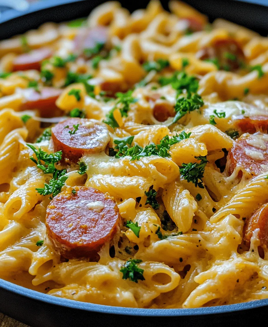 To create the perfect Cheesy Kielbasa Pasta, it’s essential to understand the role of each ingredient. Let's break down the star components of this dish: