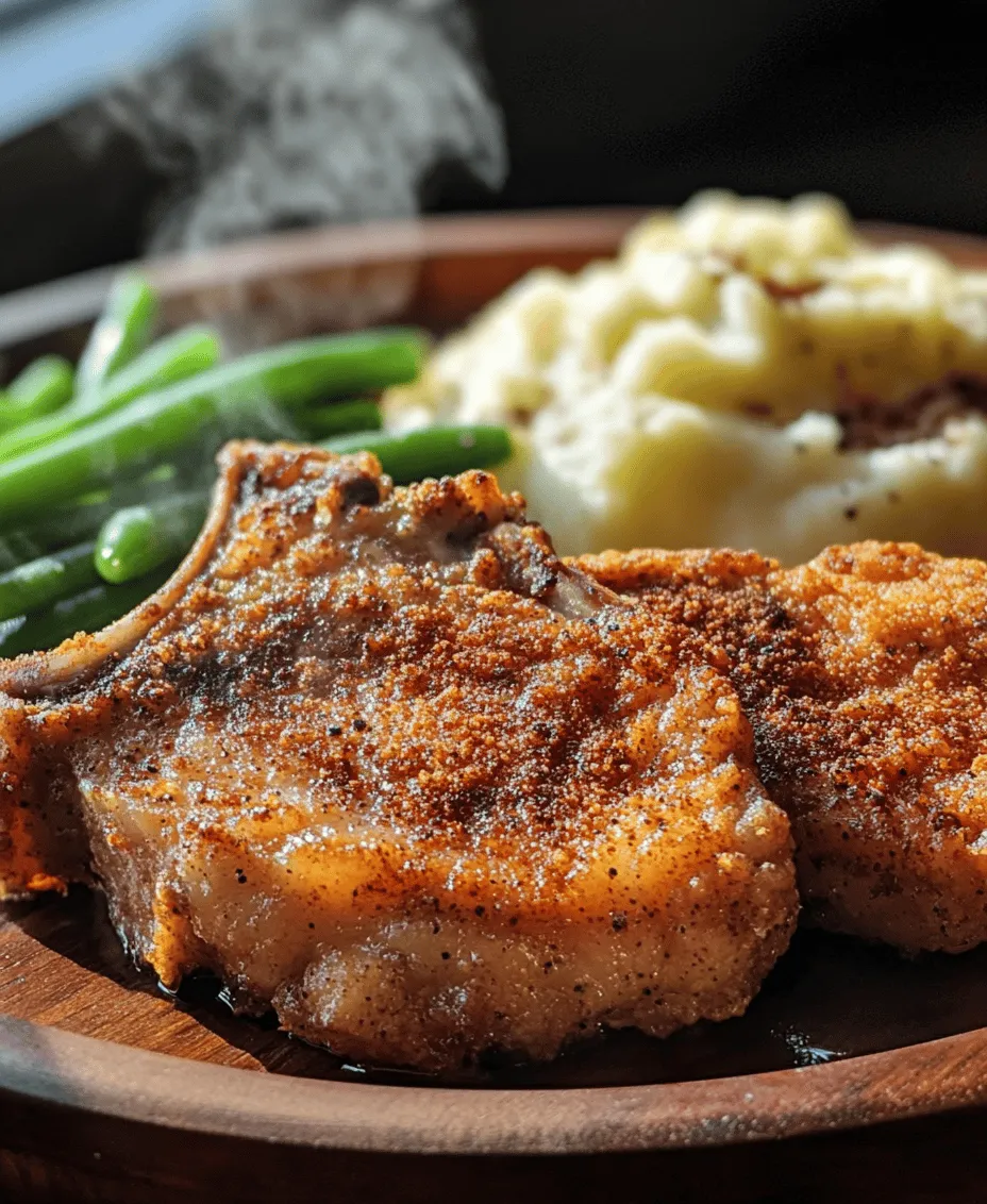Southern cuisine holds a special place in the hearts of many, known for its rich flavors, comforting textures, and a sense of warmth that feels like home. This culinary tradition is deeply rooted in history, shaped by the fusion of various cultures, and is celebrated for its hearty, satisfying dishes that bring families together. Among the array of Southern comfort foods, Southern Country Fried Pork Chops stand out as a beloved classic that embodies the essence of this vibrant cuisine.