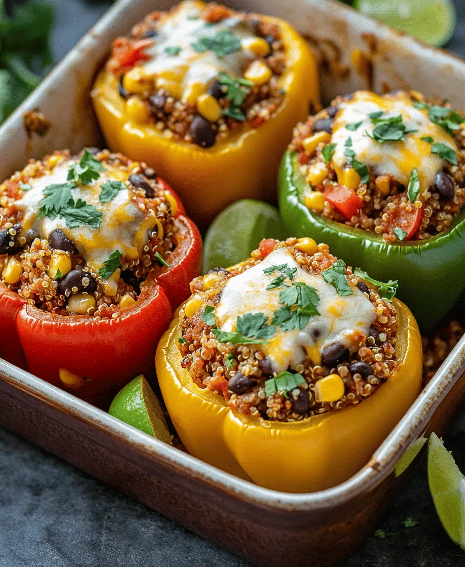Discover the delightful fusion of flavors and nutrition with our Quinoa-Stuffed Bell Peppers. This vibrant dish not only satisfies your taste buds but also provides a healthy, plant-based meal option that is perfect for any occasion. Whether you are looking for a quick dinner solution on a busy weeknight or a show-stopping dish for a leisurely weekend gathering, these stuffed peppers will impress your family and friends alike.