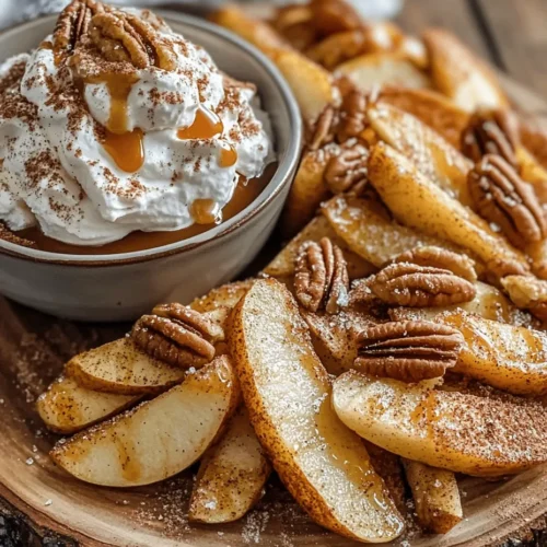 Looking for a delightful dessert that balances indulgence with a touch of health? Look no further than air-fried apple wedges paired with a luscious caramel whipped cream dipping sauce. This recipe combines the natural sweetness of apples with the rich, velvety goodness of caramel, creating a comforting treat that is perfect for any occasion. Whether you're hosting a gathering, enjoying a family dinner, or simply craving a sweet snack, these air-fried apple wedges are sure to please.
