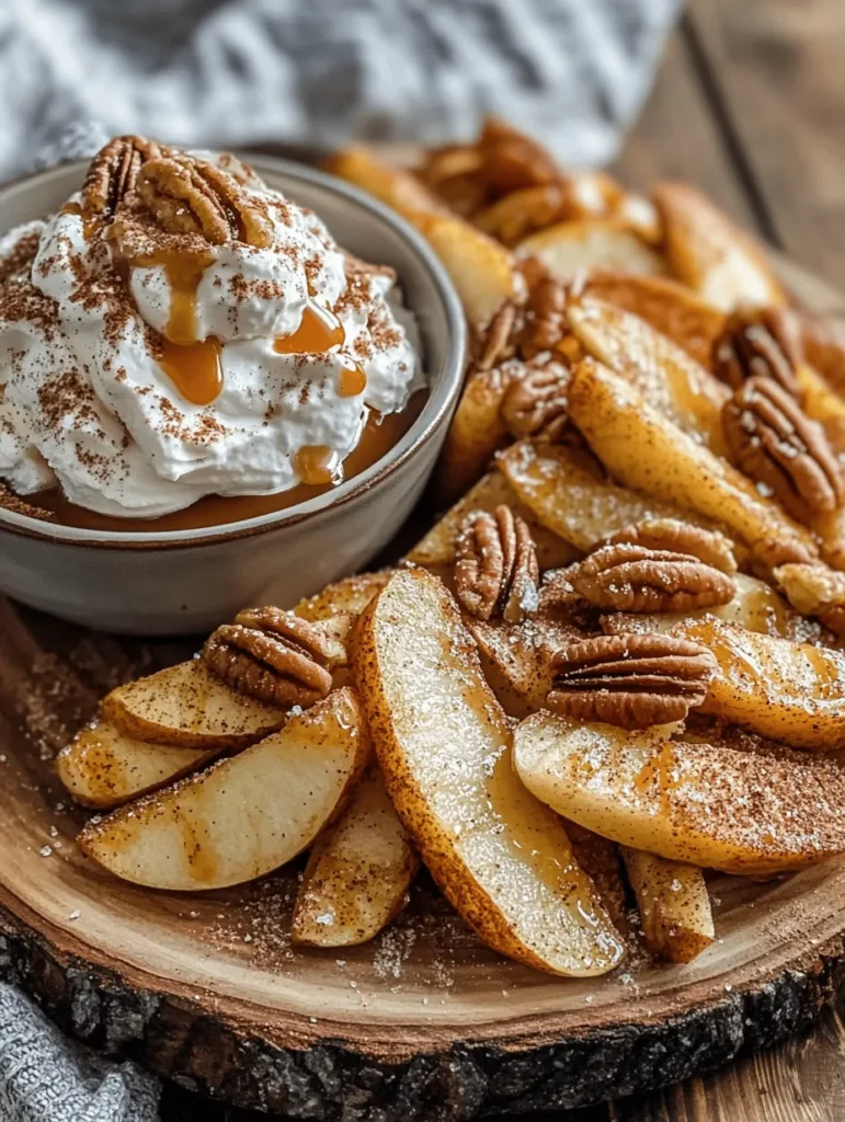 Looking for a delightful dessert that balances indulgence with a touch of health? Look no further than air-fried apple wedges paired with a luscious caramel whipped cream dipping sauce. This recipe combines the natural sweetness of apples with the rich, velvety goodness of caramel, creating a comforting treat that is perfect for any occasion. Whether you're hosting a gathering, enjoying a family dinner, or simply craving a sweet snack, these air-fried apple wedges are sure to please.