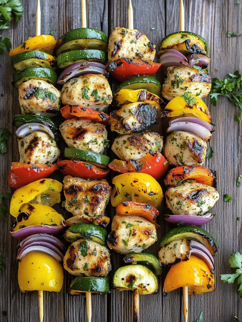 When it comes to summer cooking, nothing quite compares to the vibrant flavors and enticing aromas of grilled dishes. Among the many crowd-pleasers that take center stage at barbecues and gatherings, Zesty Lemon Herb Grilled Chicken & Veggie Skewers stand out. These skewers not only bring a burst of freshness to your plate but also combine the health benefits of lean protein with an array of colorful vegetables. Perfect for casual get-togethers, meal prepping, or simply enjoying a wholesome dinner, this dish is sure to impress both family and friends alike.