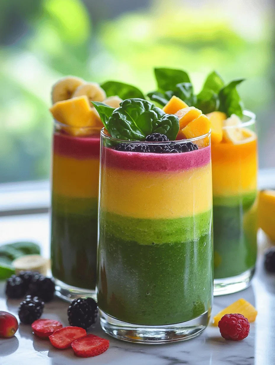 To fully appreciate the Tropical Rainbow Smoothie, it’s essential to understand the individual components that come together to create its unique flavor and health benefits. Each ingredient not only enhances the taste but also contributes to the nutritional profile of the smoothie.