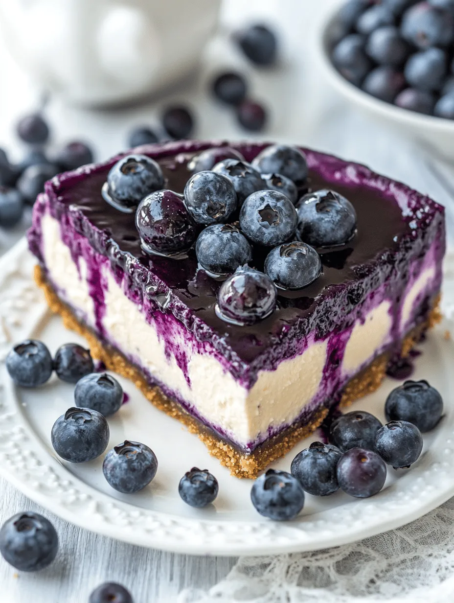 Indulging in a dessert that perfectly balances creamy, tangy, and fruity flavors can elevate any dining experience. The Blueberry Cheesecake Delight, swirled with a luscious blueberry sauce, is a treat that tantalizes the taste buds and creates a memorable culinary experience. This dessert is an exquisite blend of rich creaminess from the cheesecake filling and the vibrant, tart notes from the blueberry sauce, making it a favorite among cheesecake lovers and fruit enthusiasts alike.