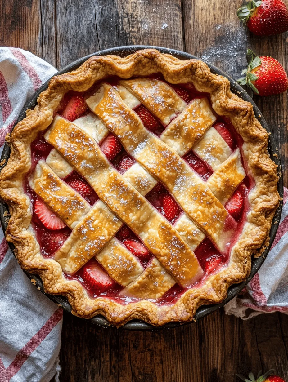 There's something undeniably charming about homemade pies, evoking nostalgia for simpler times when family gatherings centered around the kitchen table, and the sweet aroma of baked goods filled the air. Among the many varieties of pies, strawberry rhubarb pie holds a special place in the hearts of dessert lovers everywhere. This classic pie, with its perfect balance of sweet strawberries and tart rhubarb, has become a staple in American households, especially during the spring and summer months when both fruits are in season.
