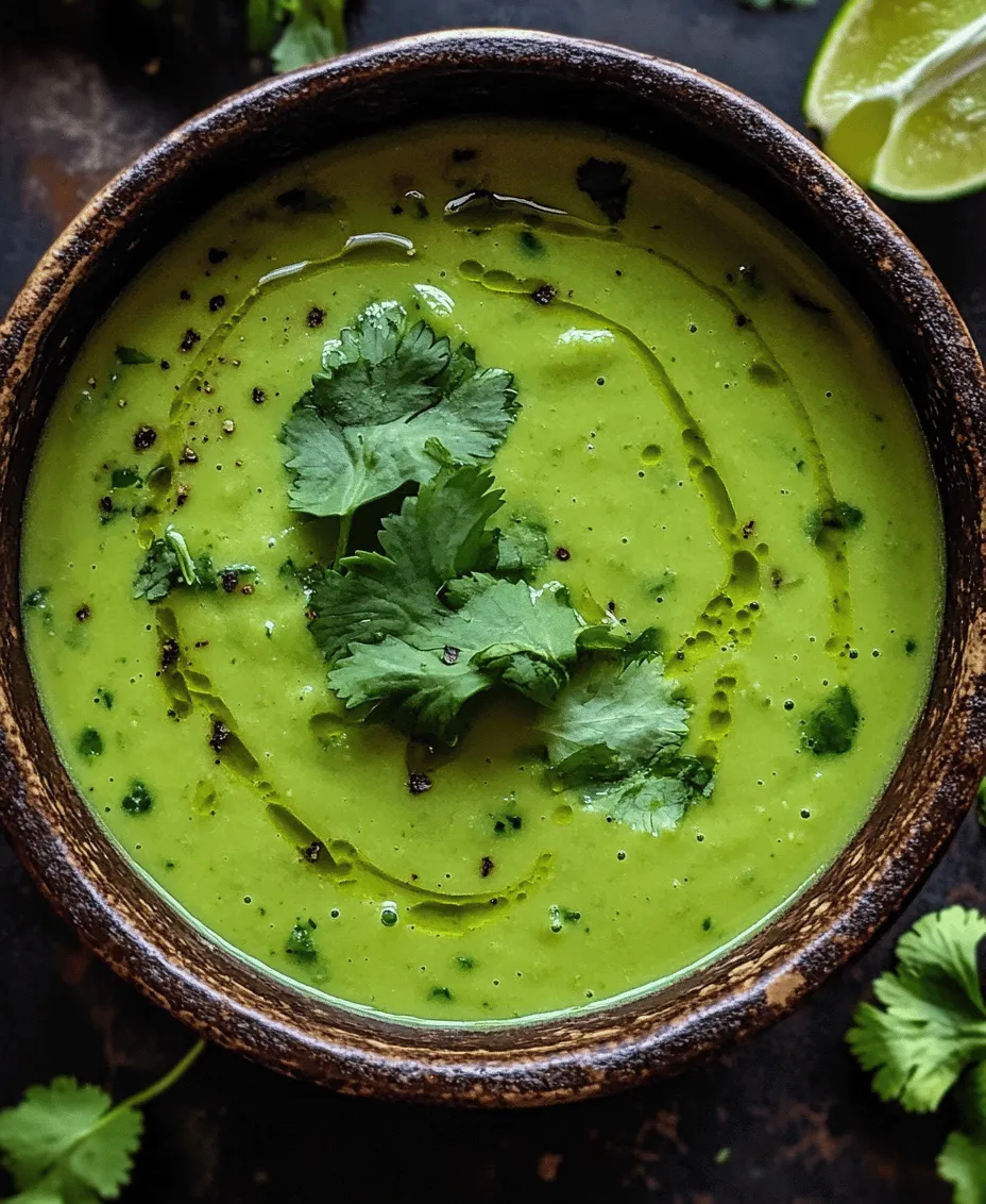 In a world where health consciousness is on the rise, creamy avocado and spinach soup stands out as a vibrant, delicious option that not only pleases the palate but also nourishes the body. Its eye-catching green hue is a feast for the eyes, while its smooth, creamy texture provides a comforting experience that warms the soul. This soup is not just a dish; it's an invitation to indulge in the rich flavors of nature while reaping the numerous health benefits that come with it.