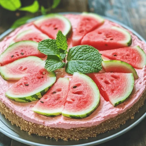 As the days grow longer and the sun shines brighter, summer beckons us to indulge in delightful, refreshing desserts. The season inspires a culinary wave of bright flavors and fresh ingredients, making it the perfect time to explore innovative sweet treats that can cool us down while satisfying our cravings. Among these summer delights, the Watermelon Cheesecake stands out as a vibrant and refreshing option that combines the creamy richness of traditional cheesecake with the juicy, hydrating essence of watermelon.