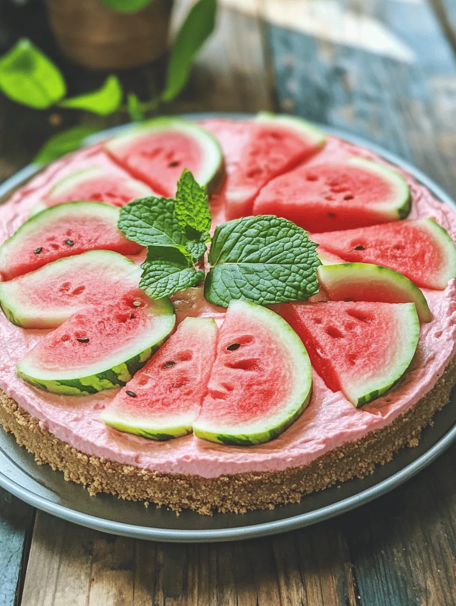 As the days grow longer and the sun shines brighter, summer beckons us to indulge in delightful, refreshing desserts. The season inspires a culinary wave of bright flavors and fresh ingredients, making it the perfect time to explore innovative sweet treats that can cool us down while satisfying our cravings. Among these summer delights, the Watermelon Cheesecake stands out as a vibrant and refreshing option that combines the creamy richness of traditional cheesecake with the juicy, hydrating essence of watermelon.