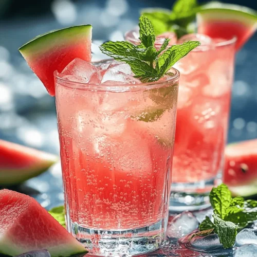 As the warm sun graces us with its presence and the days grow longer, summer invites us to embrace refreshing beverages that cool us down and satisfy our thirst. One delightful trend that has emerged in recent years is the rise of summer mocktails—non-alcoholic beverages that combine an array of flavors and ingredients to create vibrant, enjoyable drinks for everyone. Among these, the Refreshing Sweet Watermelon Mint Summer Mocktail stands out as a favorite, combining the juicy sweetness of watermelon with the crisp, invigorating flavor of fresh mint.