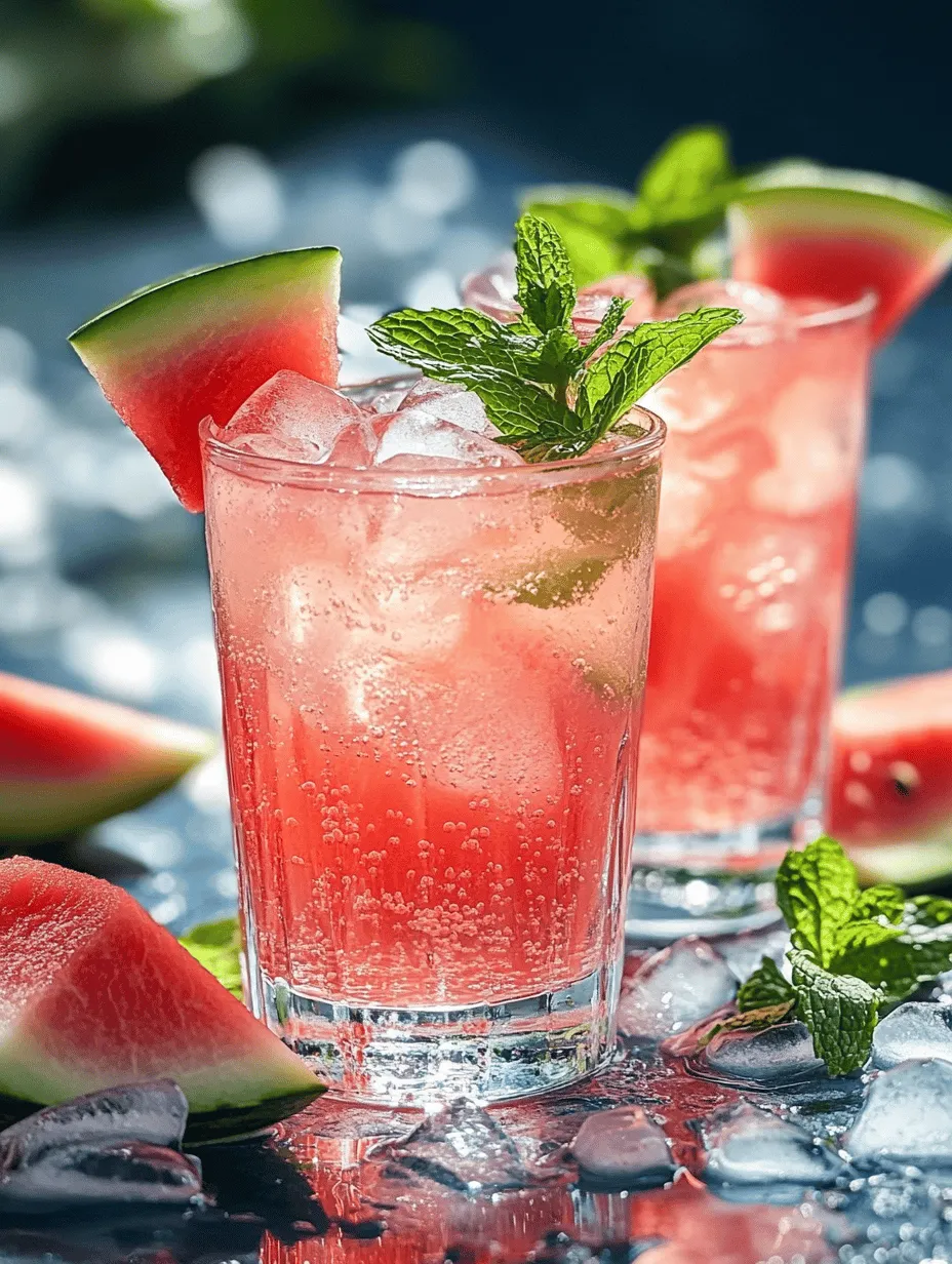 As the warm sun graces us with its presence and the days grow longer, summer invites us to embrace refreshing beverages that cool us down and satisfy our thirst. One delightful trend that has emerged in recent years is the rise of summer mocktails—non-alcoholic beverages that combine an array of flavors and ingredients to create vibrant, enjoyable drinks for everyone. Among these, the Refreshing Sweet Watermelon Mint Summer Mocktail stands out as a favorite, combining the juicy sweetness of watermelon with the crisp, invigorating flavor of fresh mint.