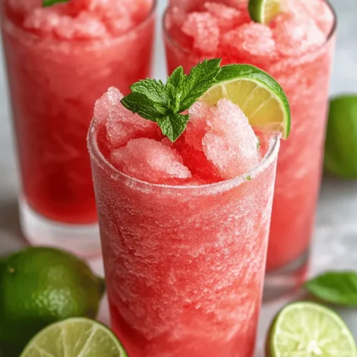 As the temperatures soar and the sun shines brighter, nothing beats the heat quite like a refreshing slushie. This delightful frozen beverage is a quintessential summer treat, bringing joy to both children and adults alike. Among the many variations of slushies, the Watermelon Lime Slushie stands out as a perfect embodiment of summer's bounty. With its vibrant colors, refreshing flavors, and invigorating qualities, this slushie is not just a drink; it’s a celebration of the season.