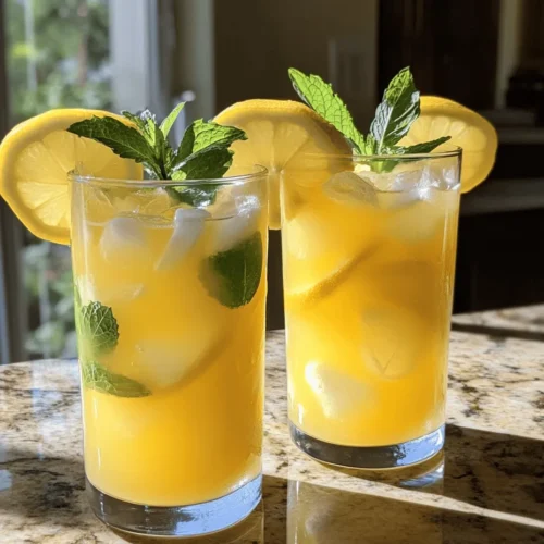 As the warm breezes of summer sweep in, nothing is more refreshing than a cool drink to beat the heat. Enter the Tropical Sunshine Pineapple Coconut Lemonade—a vibrant, thirst-quenching beverage that captures the essence of summer in every sip. This delightful concoction combines the sweet and tangy flavors of fresh pineapple and zesty lemon with the creamy richness of coconut, creating a refreshing drink that transports you straight to a sun-soaked beach paradise.