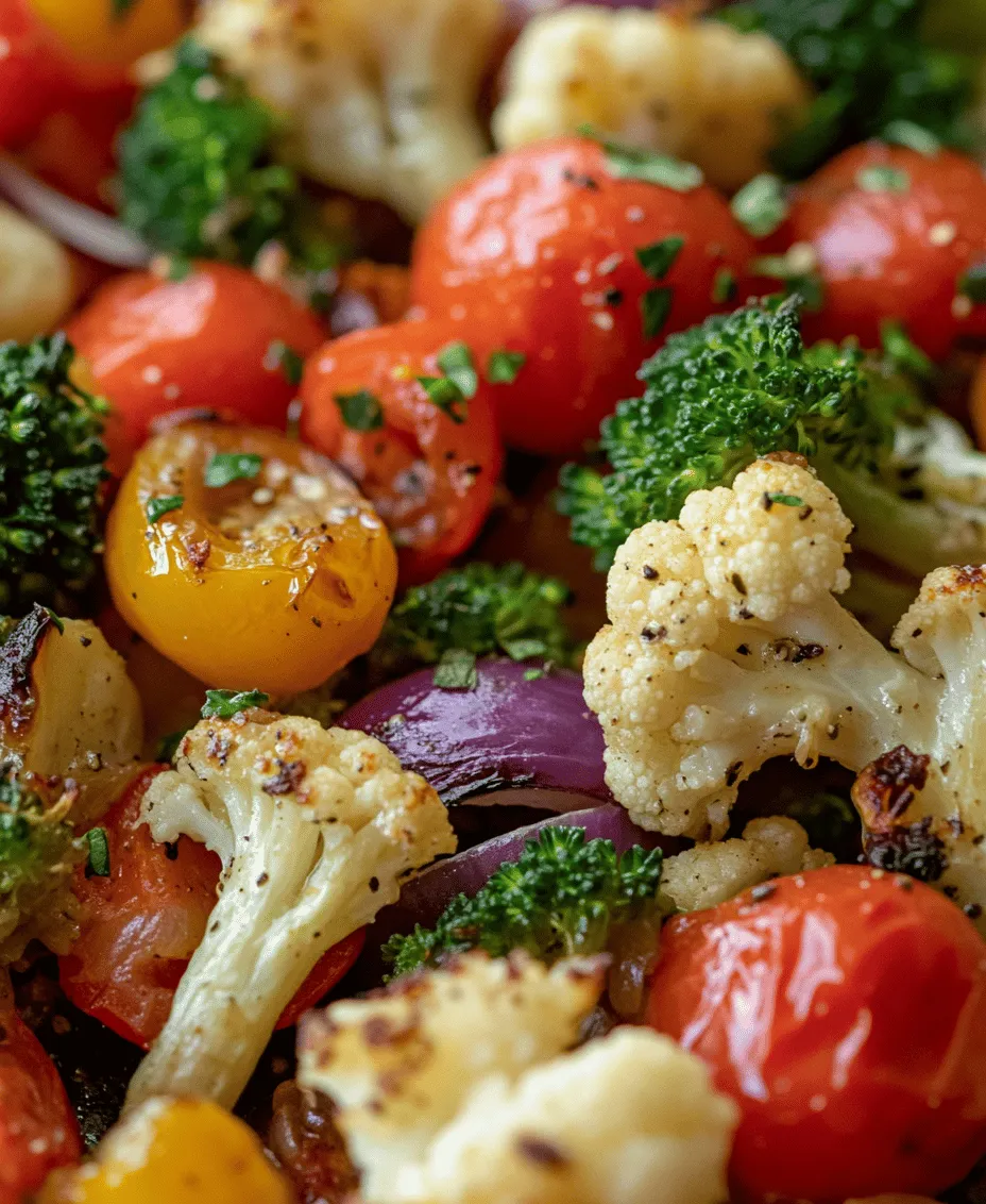 Herb roasted garlic veggies are a delightful and colorful medley that not only pleases the palate but also provides a nutritious boost to any meal. This dish showcases the vibrant flavors of fresh vegetables, elevated by the aromatic touch of garlic and a blend of herbs. Whether served as a side dish or as a centerpiece for a vegetarian feast, herb roasted garlic veggies are a versatile addition to your culinary repertoire.