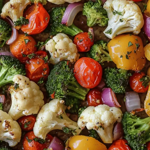 Herb roasted garlic veggies are a delightful and colorful medley that not only pleases the palate but also provides a nutritious boost to any meal. This dish showcases the vibrant flavors of fresh vegetables, elevated by the aromatic touch of garlic and a blend of herbs. Whether served as a side dish or as a centerpiece for a vegetarian feast, herb roasted garlic veggies are a versatile addition to your culinary repertoire.