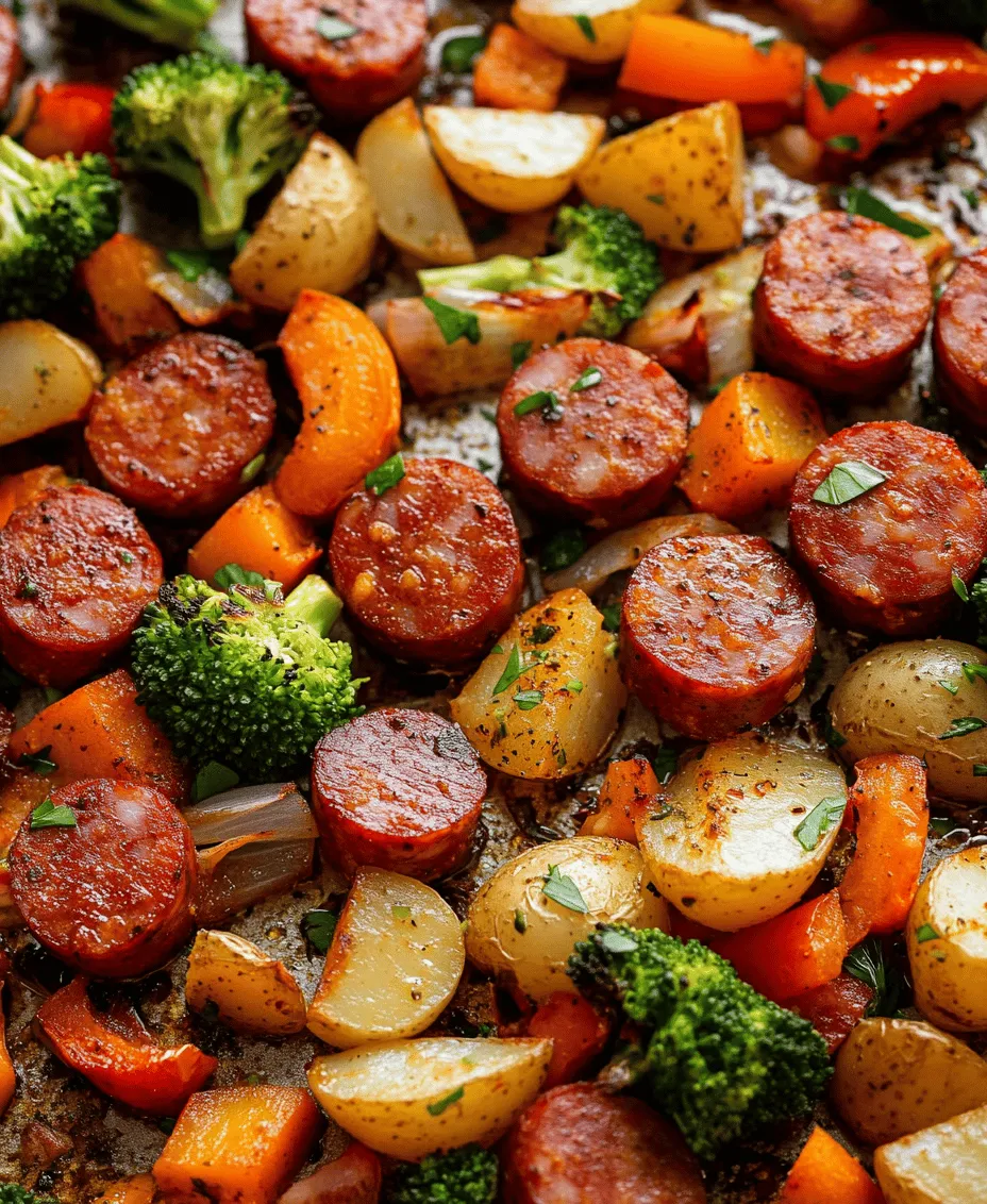 In the fast-paced world we live in, cooking can often feel like a chore, especially on busy weeknights when the family is tired and hungry. Enter the sheet pan meal: a culinary solution that combines convenience with flavor, allowing home cooks to prepare a delicious, balanced meal with minimal effort and cleanup. Among the myriad of sheet pan recipes available, the Smoky Kielbasa & Veggie Sheet Pan Delight stands out as a savory, hearty option that caters to both taste buds and busy schedules.