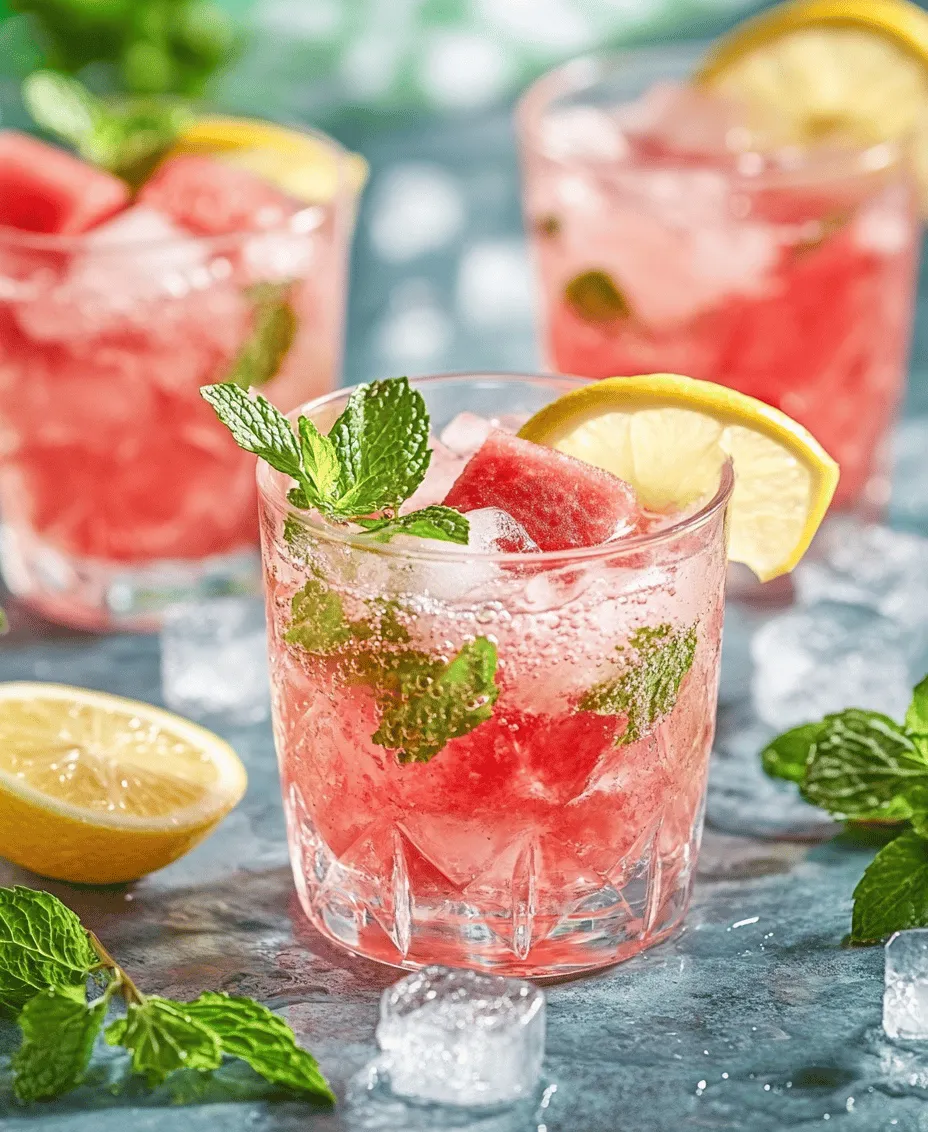 As the sun shines brightly and temperatures rise, finding cool and refreshing beverages becomes a delightful quest during the summer months. Summer beverages are not just about quenching thirst; they embody the essence of the season, bringing joy and refreshment to hot days spent outdoors. One standout drink that perfectly encapsulates this spirit is Watermelon Lemonade. This vibrant concoction combines the sweetness of summer's favorite fruit—watermelon—with the zesty, tangy brightness of fresh lemons, creating a refreshing beverage that is both delicious and invigorating.
