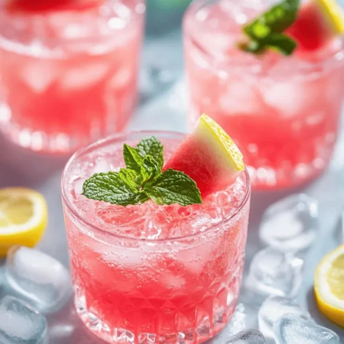As the sun shines brightly and temperatures rise, finding cool and refreshing beverages becomes a delightful quest during the summer months. Summer beverages are not just about quenching thirst; they embody the essence of the season, bringing joy and refreshment to hot days spent outdoors. One standout drink that perfectly encapsulates this spirit is Watermelon Lemonade. This vibrant concoction combines the sweetness of summer's favorite fruit—watermelon—with the zesty, tangy brightness of fresh lemons, creating a refreshing beverage that is both delicious and invigorating.