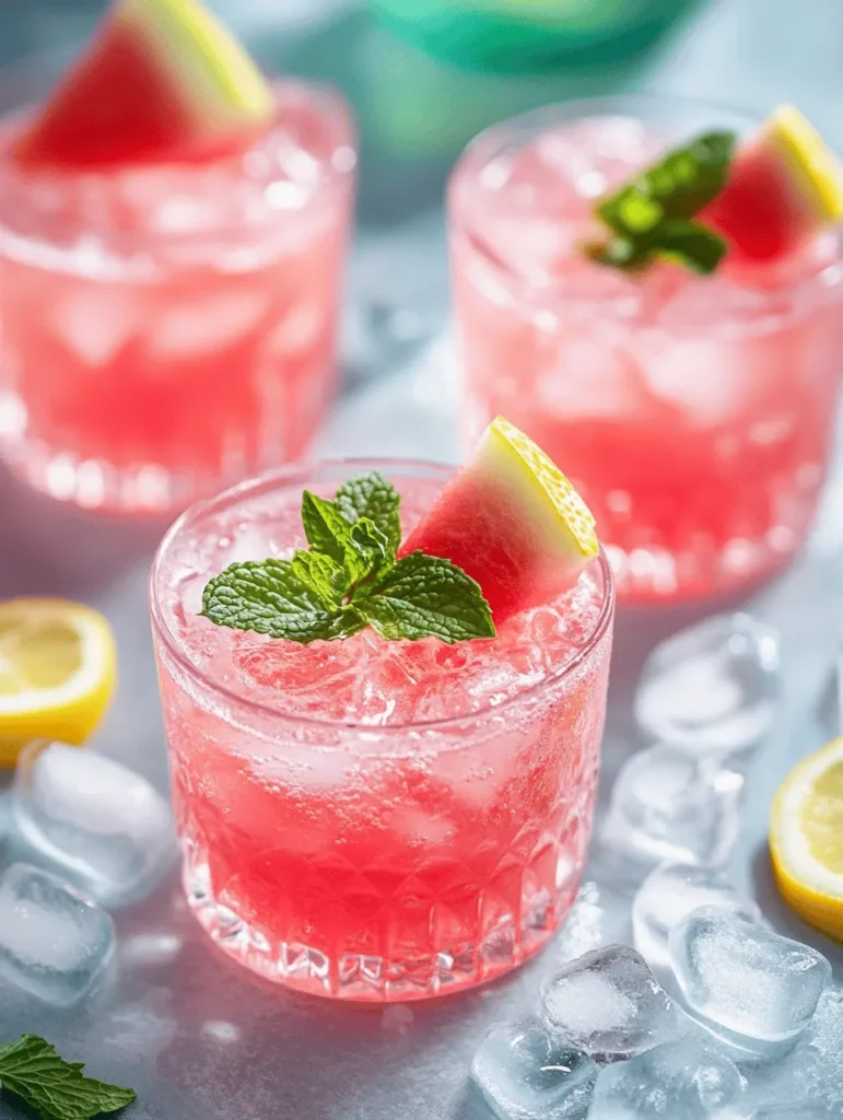 As the sun shines brightly and temperatures rise, finding cool and refreshing beverages becomes a delightful quest during the summer months. Summer beverages are not just about quenching thirst; they embody the essence of the season, bringing joy and refreshment to hot days spent outdoors. One standout drink that perfectly encapsulates this spirit is Watermelon Lemonade. This vibrant concoction combines the sweetness of summer's favorite fruit—watermelon—with the zesty, tangy brightness of fresh lemons, creating a refreshing beverage that is both delicious and invigorating.