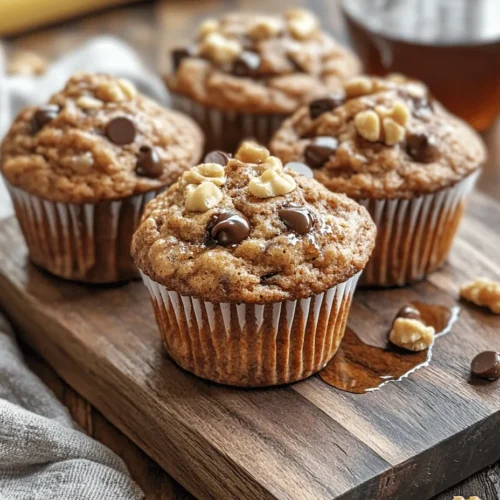 Ripe bananas are the star ingredient in Maple Cinnamon Banana Muffins. Their natural sweetness and moisture content are crucial for achieving the perfect muffin texture.