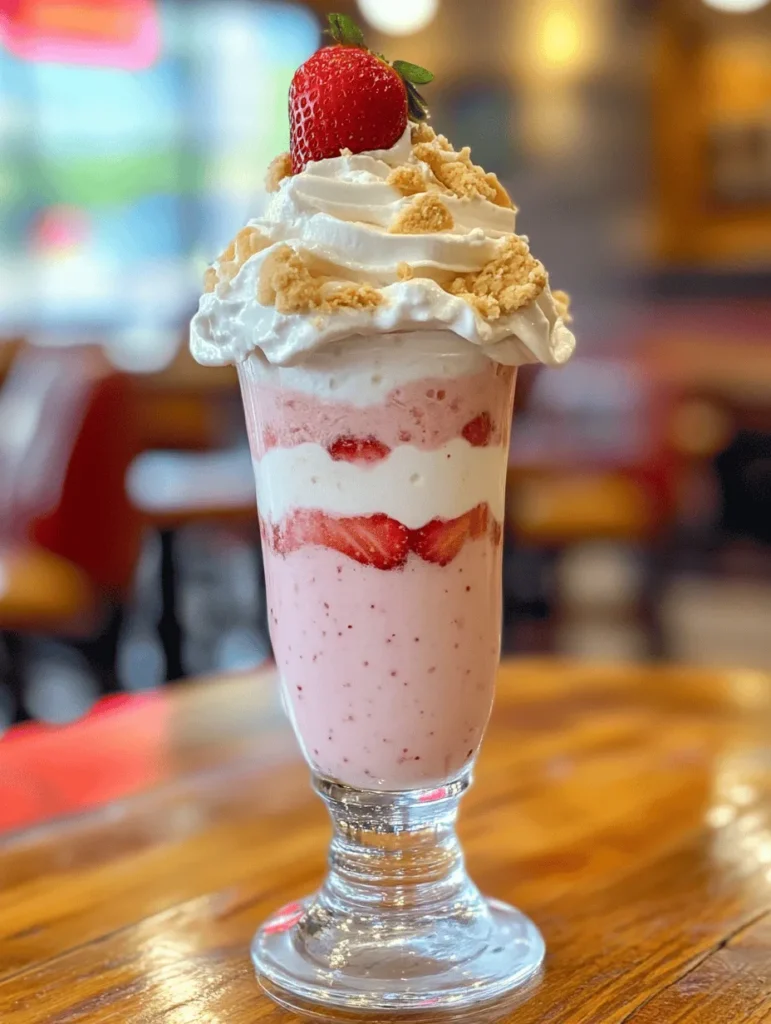 Creating the perfect Strawberry Shortcake Milkshake Delight requires a handful of quality ingredients. Each component plays a crucial role in bringing together the flavors and textures that make this milkshake such a standout dessert. Let’s delve into each ingredient and understand why they are essential.