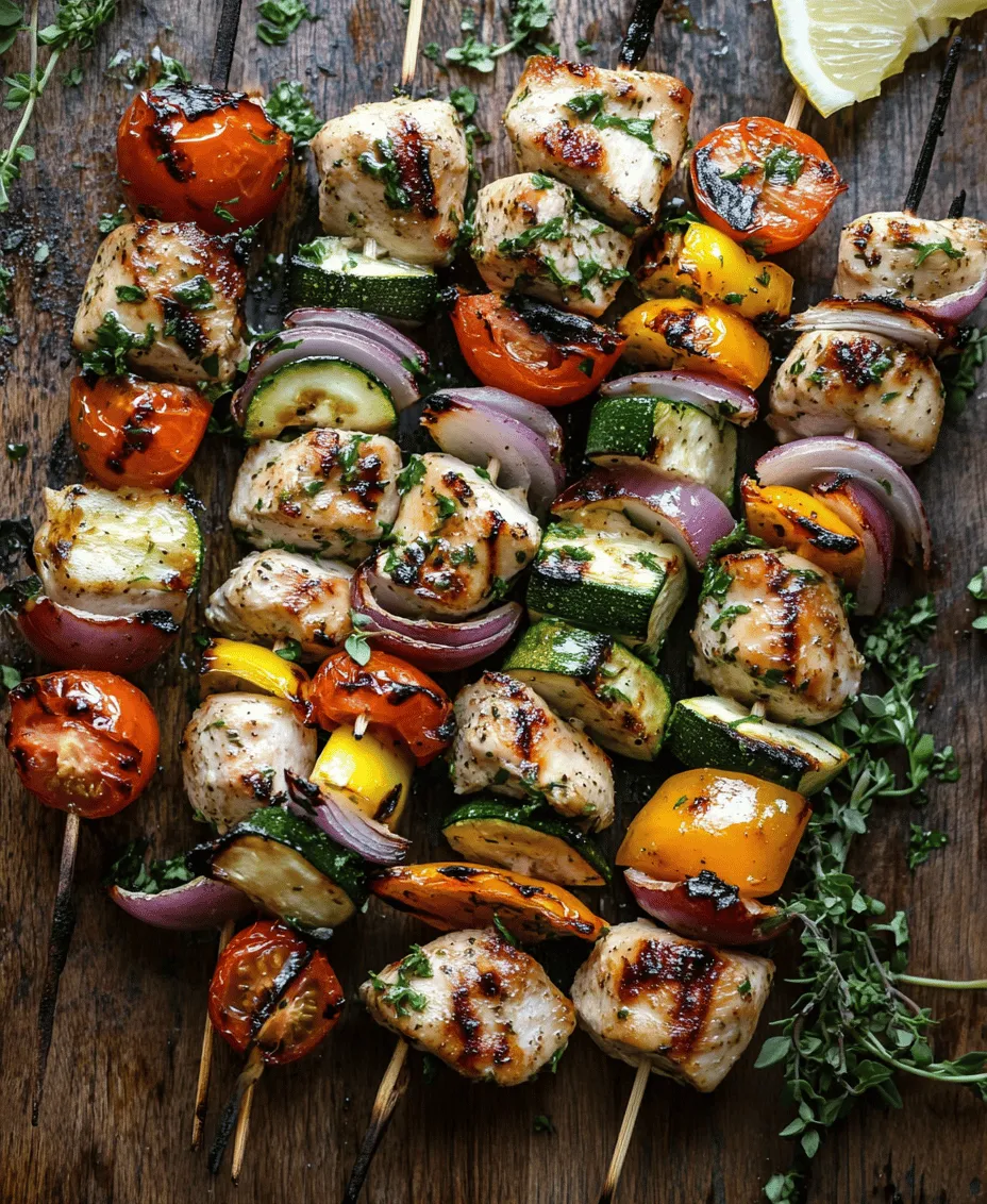 As the sun shines brighter and temperatures rise, summer beckons for outdoor gatherings and delicious, fresh meals. One dish that perfectly embodies the essence of summer is Grilled Lemon-Herb Chicken Skewers with Summer Veggies. This delightful dish combines tender chicken with vibrant, seasonal vegetables, all infused with a zesty, herbaceous marinade. Not only does it make for a visually stunning presentation on the grill, but it also offers a symphony of flavors that celebrate the warmth of the season.