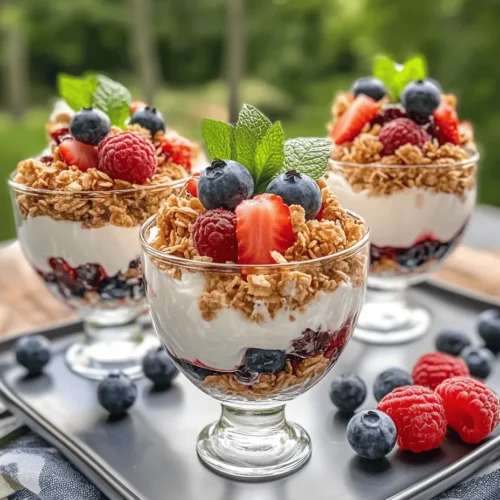 A perfect parfait is all about quality ingredients. Each component of the Cool Berry Coconut Parfait contributes its unique flavor and health benefits. Let’s take a closer look at the ingredients that make this dessert both nutritious and delicious.