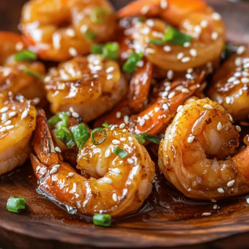 Welcome to the delightful world of High-Protein Honey Garlic Shrimp—a dish that perfectly marries flavor and nutrition in every succulent bite. This recipe stands out not only for its incredible taste but also for its impressive protein content, making it an ideal choice for those seeking to maintain a balanced diet without sacrificing flavor. Whether you’re an athlete looking to refuel after a workout or someone simply trying to incorporate more healthy meals into your routine, this dish is sure to satisfy your cravings.