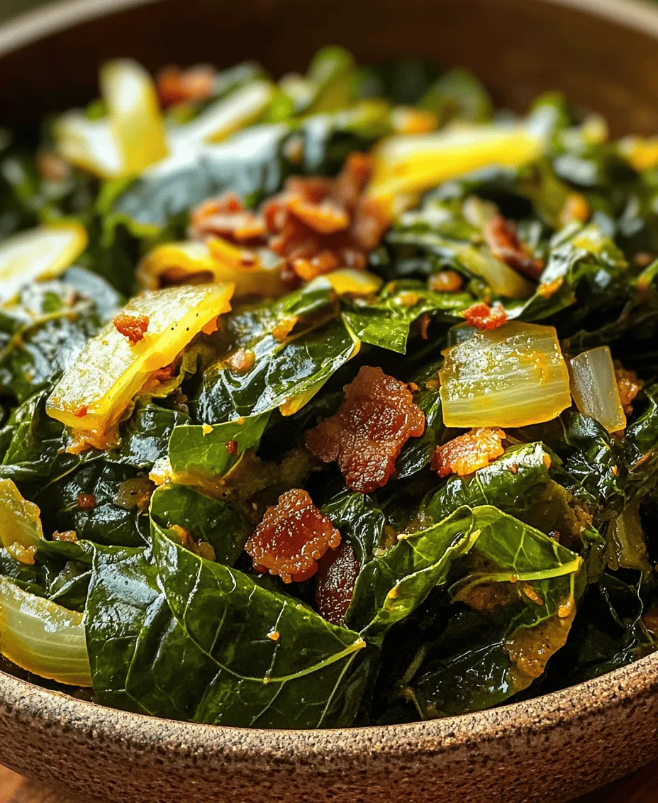 Southern cuisine is a celebration of flavor, warmth, and tradition, deeply rooted in the culinary practices of the American South. It embodies comfort food at its finest, inviting families and friends to gather around the table to share hearty meals that evoke memories of home. At the heart of this rich culinary tradition lies a humble yet beloved vegetable: collard greens. These leafy greens are more than just a side dish; they are steeped in history and cultural significance, particularly within African American communities.