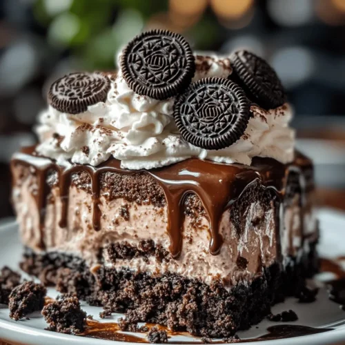 If you’re looking for a dessert that combines the rich, chocolatey goodness of cake with the creamy indulgence of pudding, then the Oreo Pudding Cake Delight is your answer. This decadent treat is not only a visual delight but also a flavor explosion that is sure to satisfy any sweet tooth. As a dessert that perfectly marries the classic flavors of chocolate cake and Oreo cookies, it has become a favorite among both children and adults alike.