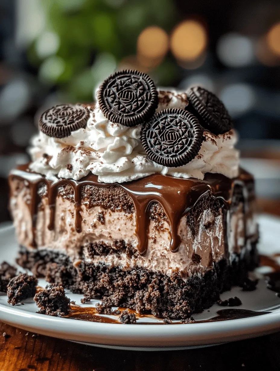 If you’re looking for a dessert that combines the rich, chocolatey goodness of cake with the creamy indulgence of pudding, then the Oreo Pudding Cake Delight is your answer. This decadent treat is not only a visual delight but also a flavor explosion that is sure to satisfy any sweet tooth. As a dessert that perfectly marries the classic flavors of chocolate cake and Oreo cookies, it has become a favorite among both children and adults alike.