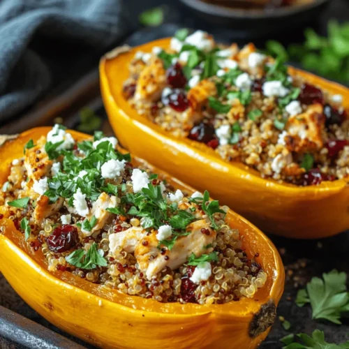 As the leaves turn and the air becomes crisp, there's an undeniable allure in the kitchen that beckons us to embrace the flavors of the season. One dish that perfectly encapsulates this autumnal spirit is Honey Roasted Butternut Squash Stuffed with Chicken. This delightful recipe combines the natural sweetness of roasted butternut squash with savory, tender chicken, creating a meal that is not only visually stunning but also rich in flavor and nutrients.