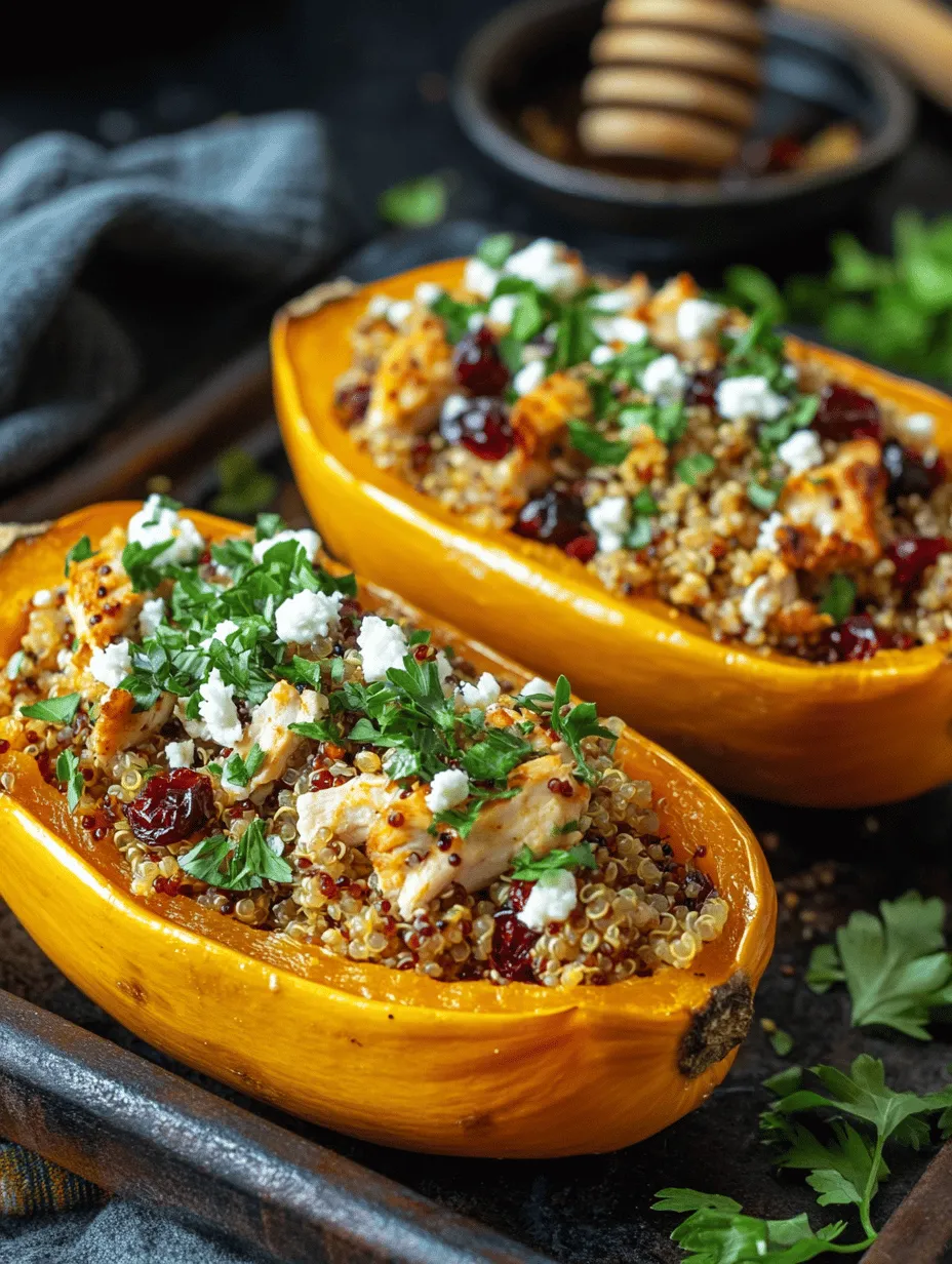 As the leaves turn and the air becomes crisp, there's an undeniable allure in the kitchen that beckons us to embrace the flavors of the season. One dish that perfectly encapsulates this autumnal spirit is Honey Roasted Butternut Squash Stuffed with Chicken. This delightful recipe combines the natural sweetness of roasted butternut squash with savory, tender chicken, creating a meal that is not only visually stunning but also rich in flavor and nutrients.