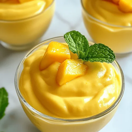 Mango mousse is a delightful dessert that embodies the essence of tropical indulgence. Known for its creamy texture and vibrant flavor, this light and airy treat is perfect for a variety of occasions, from casual family dinners to sophisticated dinner parties. The allure of mango mousse lies not only in its sumptuous taste but also in its effortless preparation, making it an ideal choice for both novice cooks and seasoned chefs.