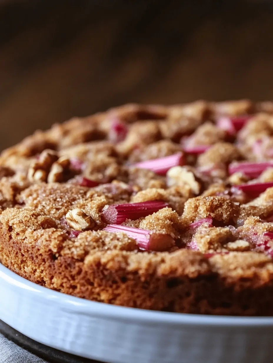 A homemade coffee cake is a cherished tradition in many households, evoking memories of leisurely brunches and warm gatherings. Among the delightful varieties, the Rhubarb Sour Cream Coffee Cake stands out, captivating palates with its unique blend of flavors. This cake is not only easy to make but also combines the tangy zest of rhubarb with the rich creaminess of sour cream, resulting in a moist, tender crumb that pairs perfectly with a cup of coffee or tea.