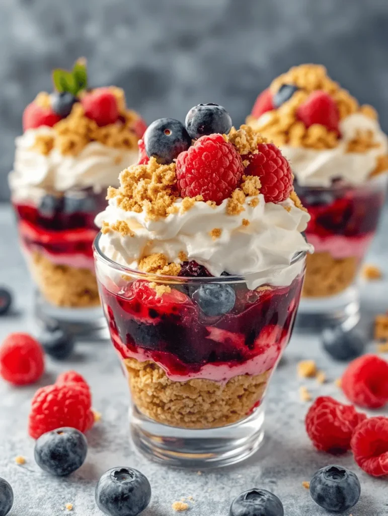 Whipped Berry Bliss is a dessert that embodies freshness and indulgence, making it a perfect addition to any gathering. This light and refreshing treat combines the vibrant flavors of fresh berries with the creamy texture of Cool Whip, resulting in a visually stunning dessert that is as pleasing to the palate as it is to the eye. Whether you’re hosting a casual family dinner or a festive celebration, Whipped Berry Bliss is bound to impress your guests and leave them craving more.