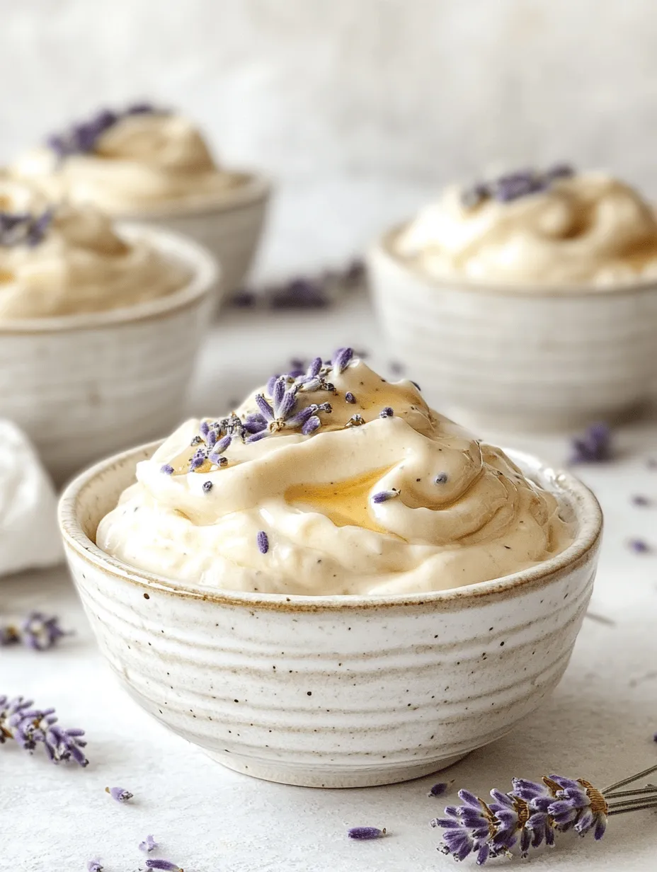 In the world of gastronomy, floral-infused desserts have emerged as a delightful trend, captivating the palates of sweet-toothed enthusiasts and culinary adventurers alike. One such enchanting creation is Honey Lavender Dream Cream, a luxurious dessert that harmoniously melds the delicate floral notes of lavender with the sweet, golden richness of honey. This unique combination not only tantalizes the taste buds but also evokes a sense of calm and tranquility, making it a perfect treat for any occasion.