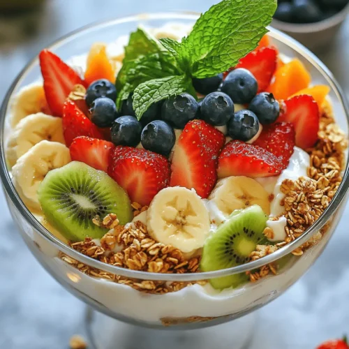 Indulging in a delightful dessert doesn't always have to come with the guilt of heavy calories, especially when you can create something as refreshing and satisfying as a Cheesecake Fruit Salad Delight. Imagine the rich, creamy essence of cheesecake melded with the vibrant, juicy flavors of fresh fruits. This dessert is not only a feast for the taste buds but also a visual treat that can brighten up any dining table.