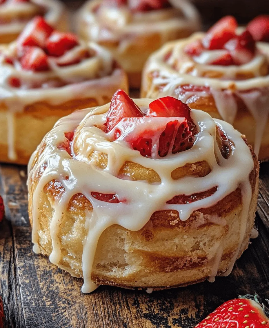 In recent years, the world of baking has experienced a delightful transformation, with creative cinnamon roll recipes taking center stage. No longer confined to the classic flavors of cinnamon and sugar, bakers are experimenting with innovative combinations that elevate this beloved treat. Among the most exciting of these variations is the Strawberry Cheesecake Cinnabon Roll—a mouthwatering fusion that marries the rich, creamy essence of cheesecake with the warm, comforting appeal of cinnamon rolls. This recipe is not only a feast for the eyes but also a celebration of flavors that tantalize the taste buds.