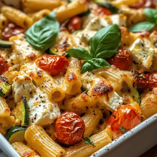 If you’re searching for a dish that marries simplicity with sensational flavor, look no further than baked feta pasta with vibrant veggies. This recipe has taken the culinary world by storm, captivating home cooks and food enthusiasts alike with its creamy, tangy feta, perfectly roasted vegetables, and al dente pasta. Beyond its delectable taste, this dish boasts a colorful presentation that can brighten up any table, making it a perfect centerpiece for gatherings or a comforting meal for one.
