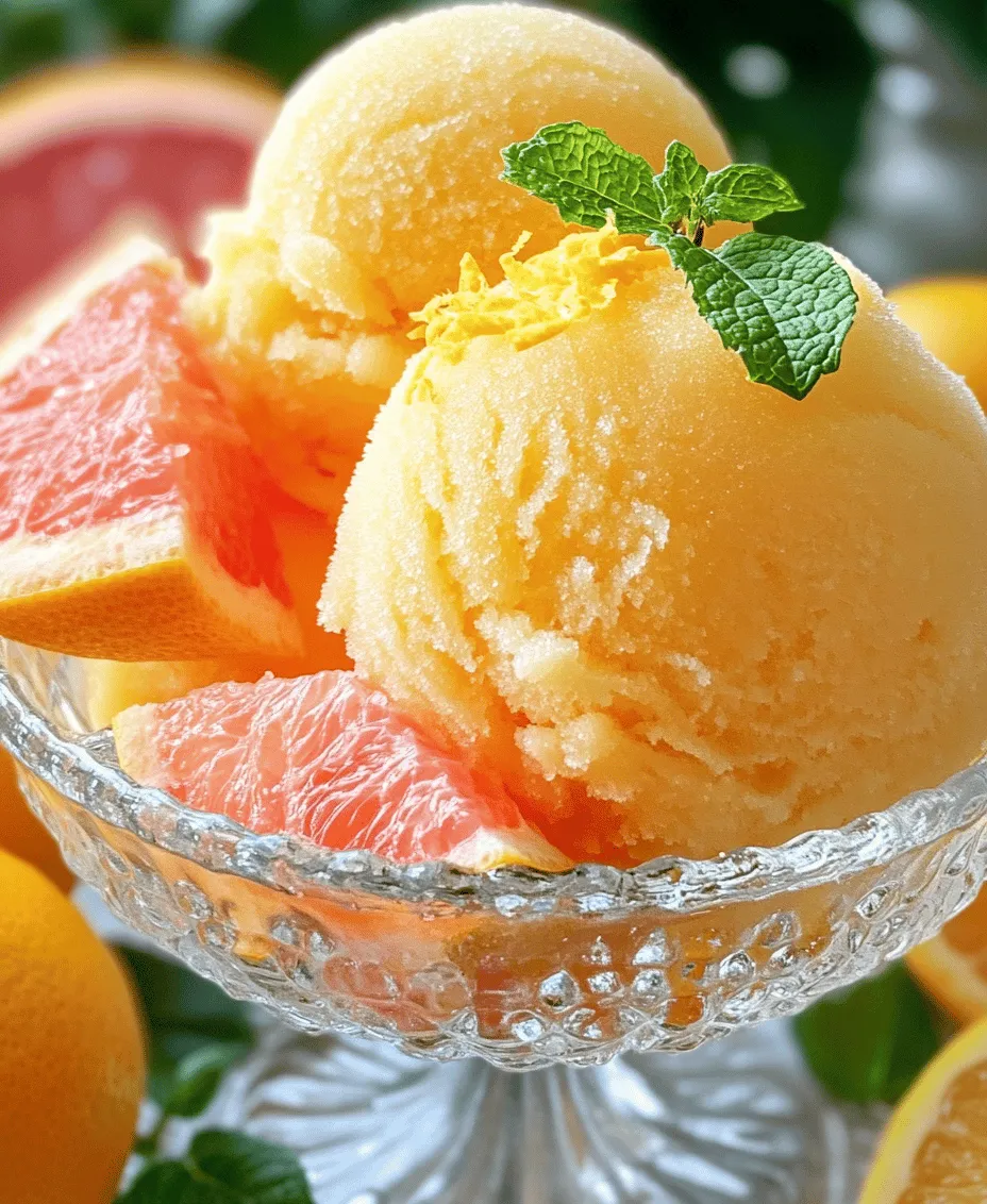 As the sun shines brighter and temperatures rise, nothing quite beats the heat like a scoop of refreshing sorbet. This frozen treat is not only a delightful way to cool down but also a vibrant celebration of flavors, especially when it comes to the zesty essence of citrus. Citrus fruits, with their bright and tangy profiles, are quintessential summer staples that bring a burst of joy to desserts.
