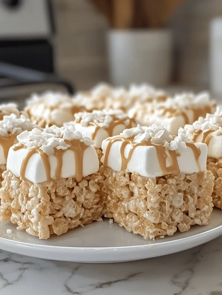 Rice Krispie treats have long held a special place in the hearts of both children and adults, becoming a staple at parties, school events, and family gatherings. The simplicity of combining Rice Krispies cereal with melted butter and marshmallows creates a delightful no-bake dessert that is both quick and easy to make. However, while the classic recipe is undeniably delicious, there’s always room for creativity in the kitchen. This is where our Coconut Marshmallow Rice Krispie Treats come into play, transforming the beloved treat into something even more indulgent and tropical.