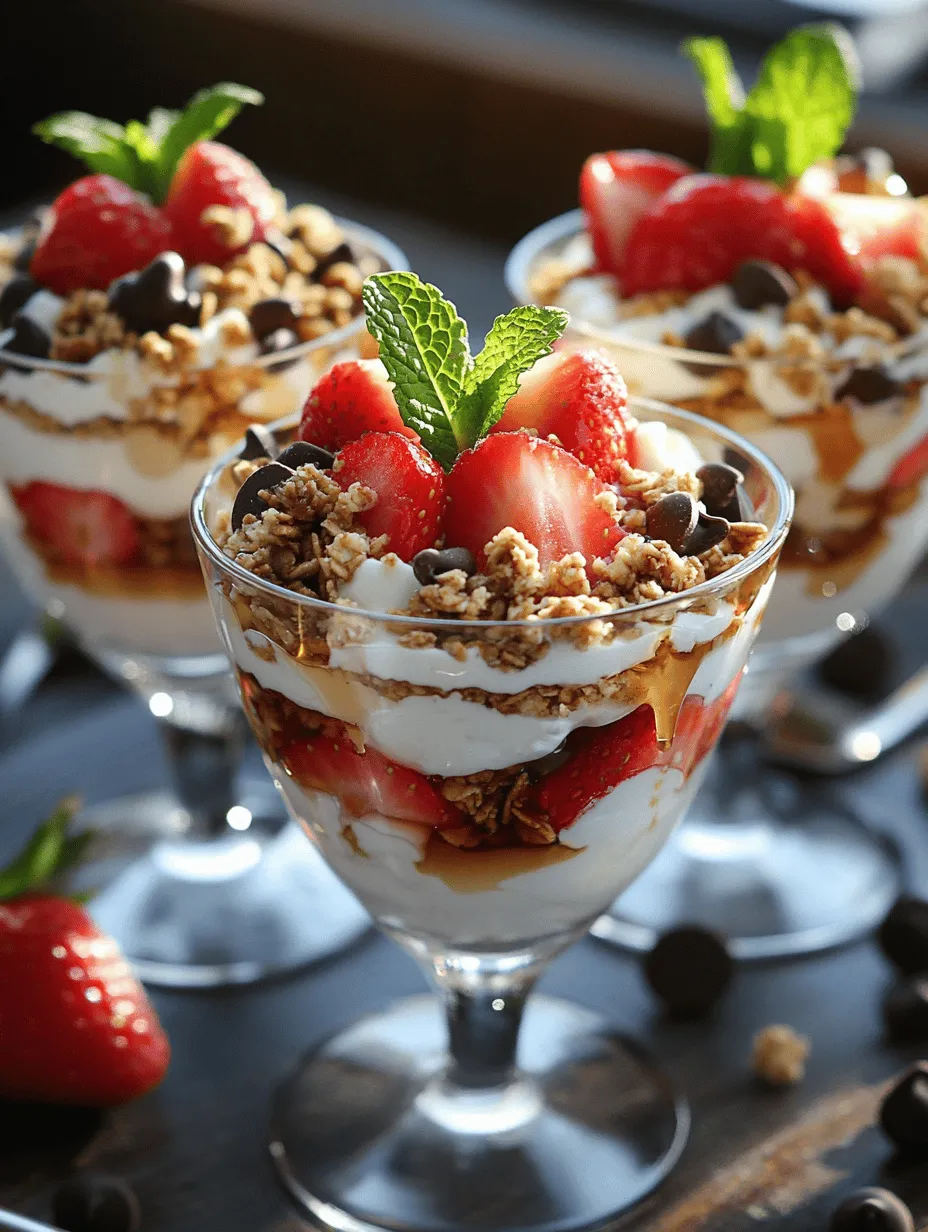 Parfaits are a delightful dessert option that combines both aesthetic appeal and customizable flavors, making them a favorite for gatherings, parties, or simply a treat for yourself. The versatility of parfaits means they can accommodate a range of preferences and dietary needs, allowing everyone to find a combination that satisfies their sweet tooth. Among the various parfait recipes, the Heavenly Cool Whip Parfaits stand out for their simple preparation and irresistible taste.
