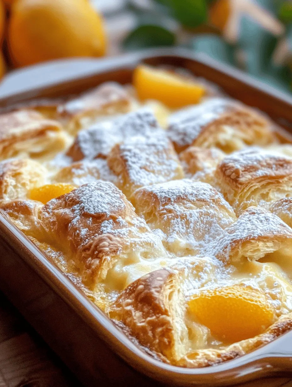 Breakfast bakes have surged in popularity over the past few years, captivating food enthusiasts with their flexibility and ease of preparation. These delectable dishes allow for creativity in the kitchen, often combining leftover bread or pastries with a rich custard to create a comforting, flavorful meal. Among the multitude of breakfast bakes, the Orange Croissant Breakfast Bake stands out as a delightful option, perfect for both special gatherings and cozy family breakfasts.