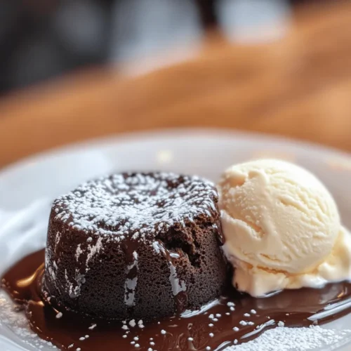 At its core, Chocolate Lava Cake is a small, individual dessert that combines the elements of a cake and a soufflé. The cake is baked just long enough to set on the outside, while the inside remains soft and liquid. This results in the signature “lava” effect that makes it so popular. Originating in the United States in the late 1980s, the cake is often attributed to renowned French chef Jean-Georges Vongerichten, who introduced it to diners in New York City.