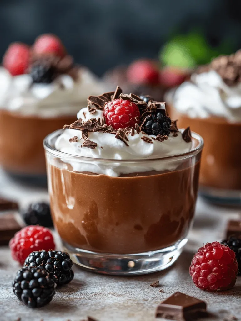 There’s something undeniably enchanting about chocolate desserts that captivates the hearts of dessert lovers everywhere. From velvety mousses to decadent cakes, chocolate has a way of elevating any sweet treat into a realm of pure indulgence. Among these delights, creamy chocolate pudding stands out as a timeless favorite—a comforting dessert that evokes memories of childhood and celebration alike. Its rich, silky texture and deep chocolate flavor make it a universally adored treat, whether served warm or chilled.